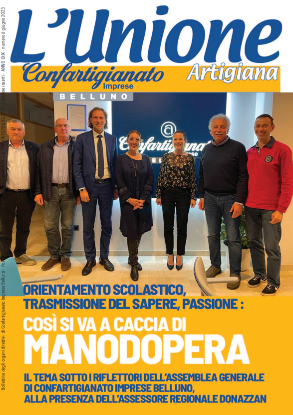 unione artigiana giugno 2023, confartigianato